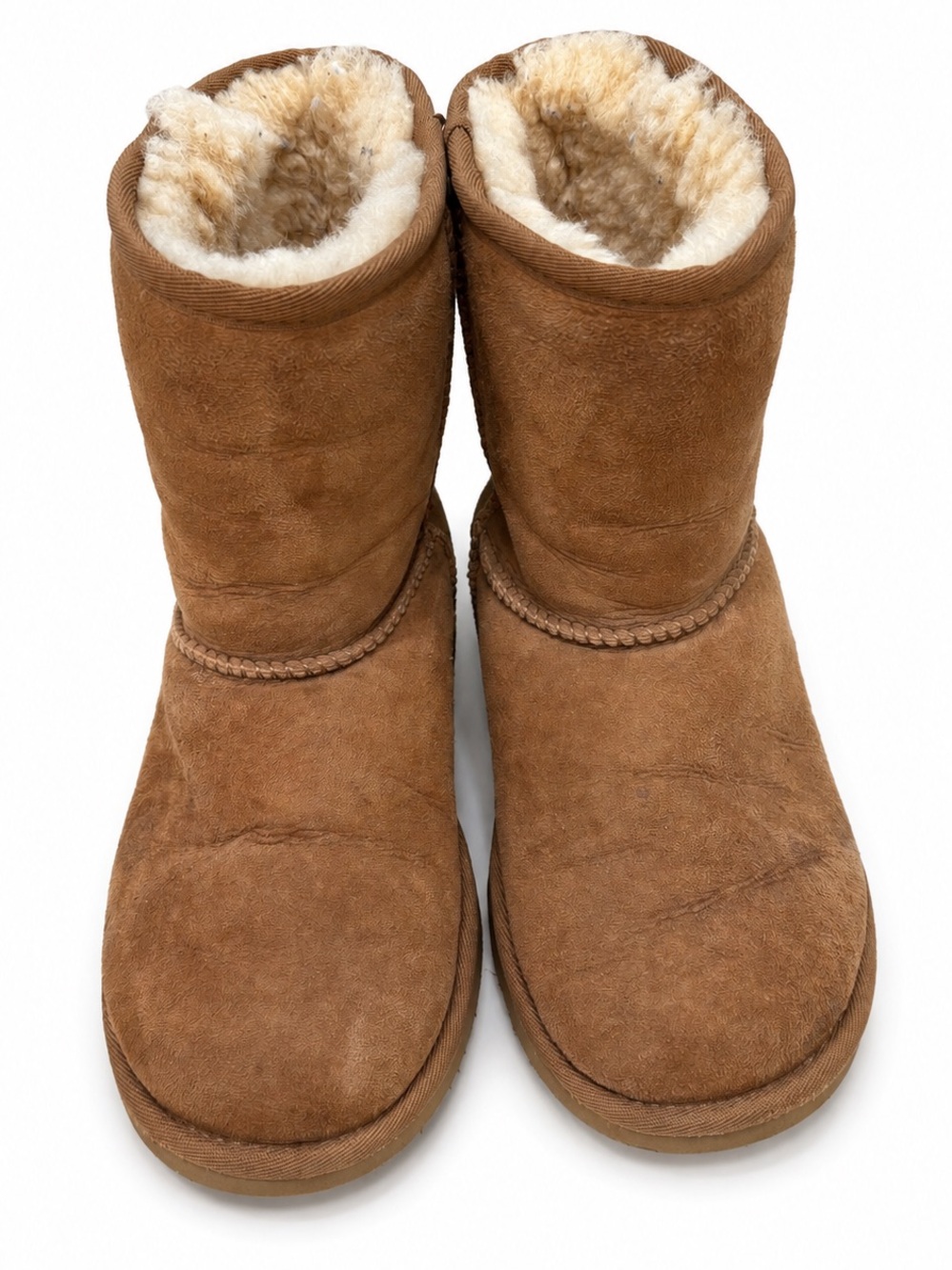 UGG Classic Short Suede Shearling Boots - Chestnut Size 5, fits like 6.5/7 Women